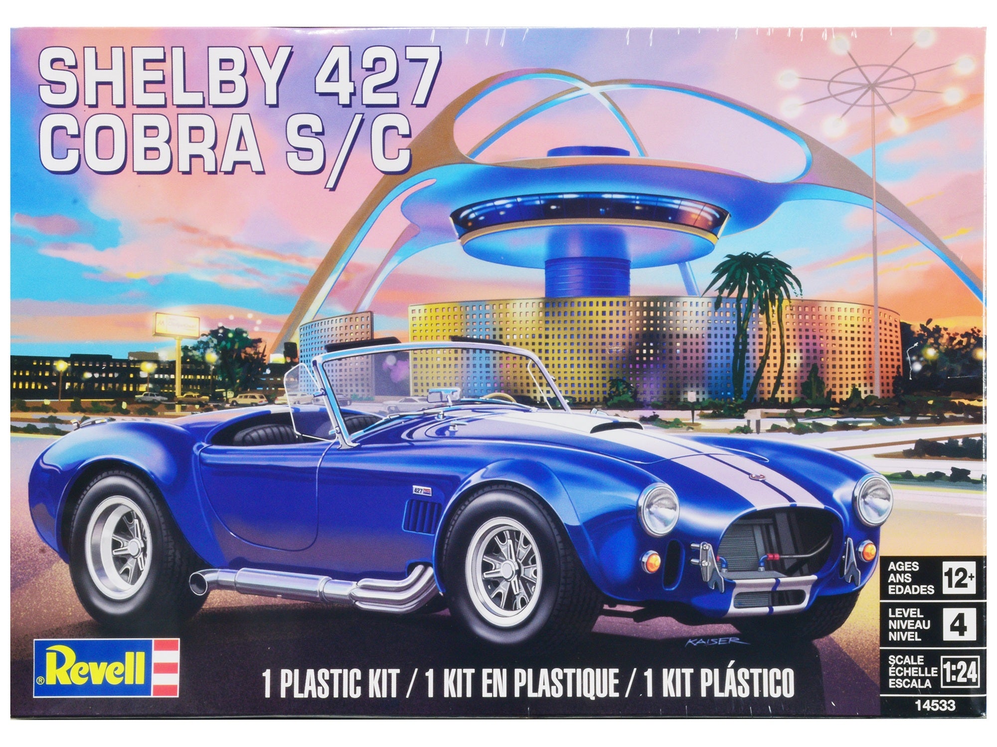 Level 4 Model Kit Shelby Cobra 427 S/C 1/24 Scale Model by Revell - Premium Shelby Models from Revell - Just $50.99! Shop now at Rapidvehicles