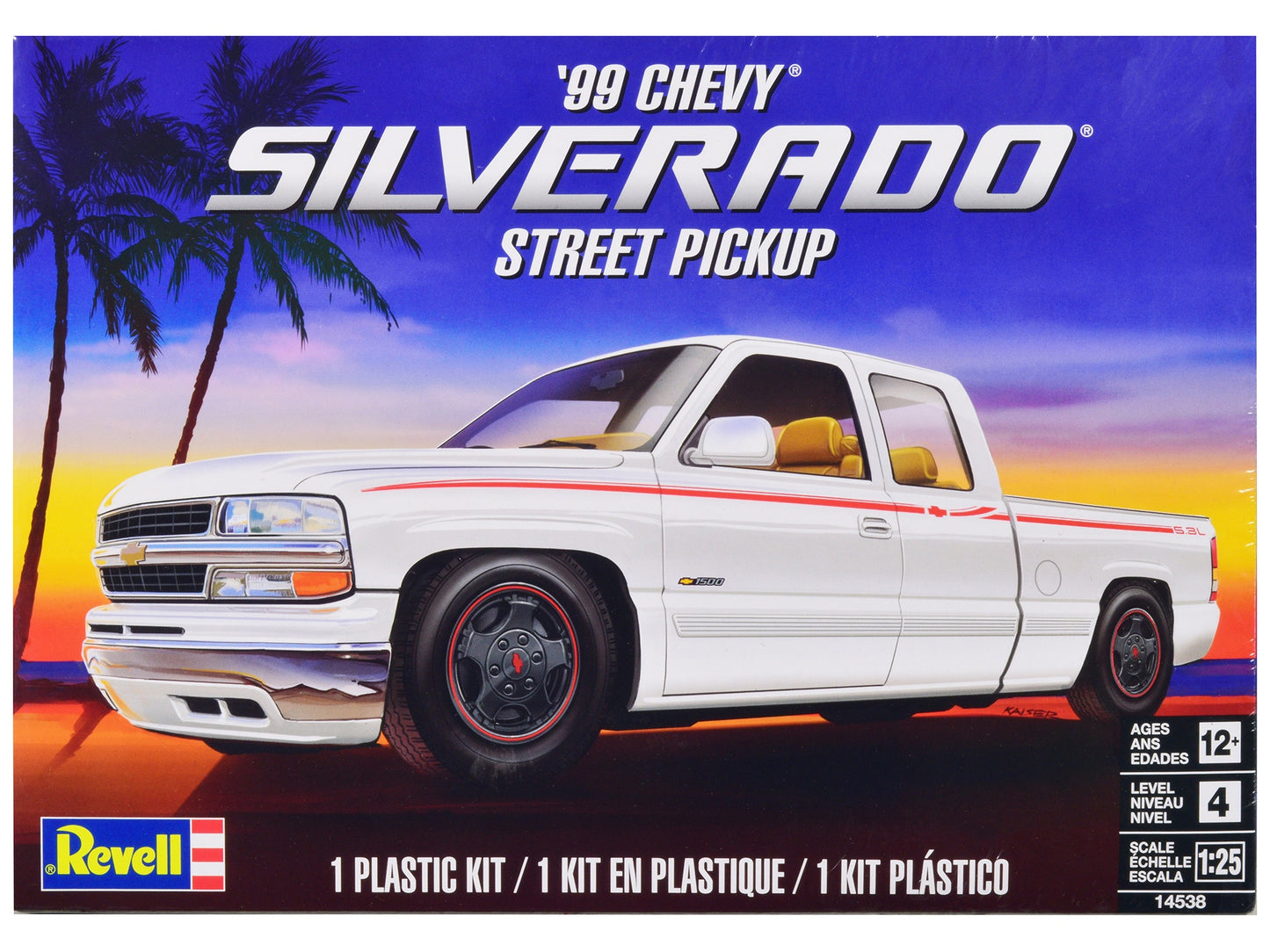 Level 4 Model Kit 1999 Chevrolet Silverado Street Pickup Truck - Premium Model Kits(To Built) from Revell - Just $57.59! Shop now at Rapidvehicles