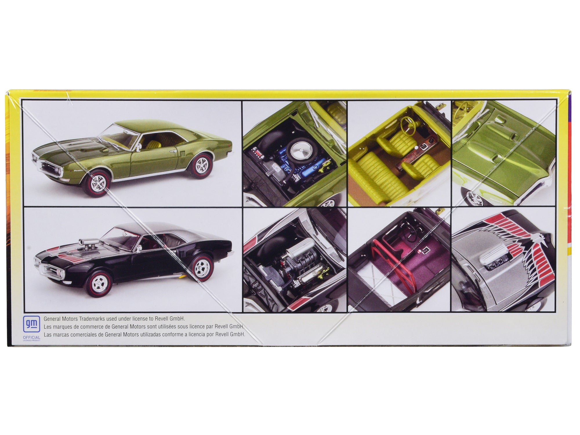 Level 4 Model Kit 1968 Pontiac Firebird 400 2-in-1 Kit 1/25 Scale Model by Revell