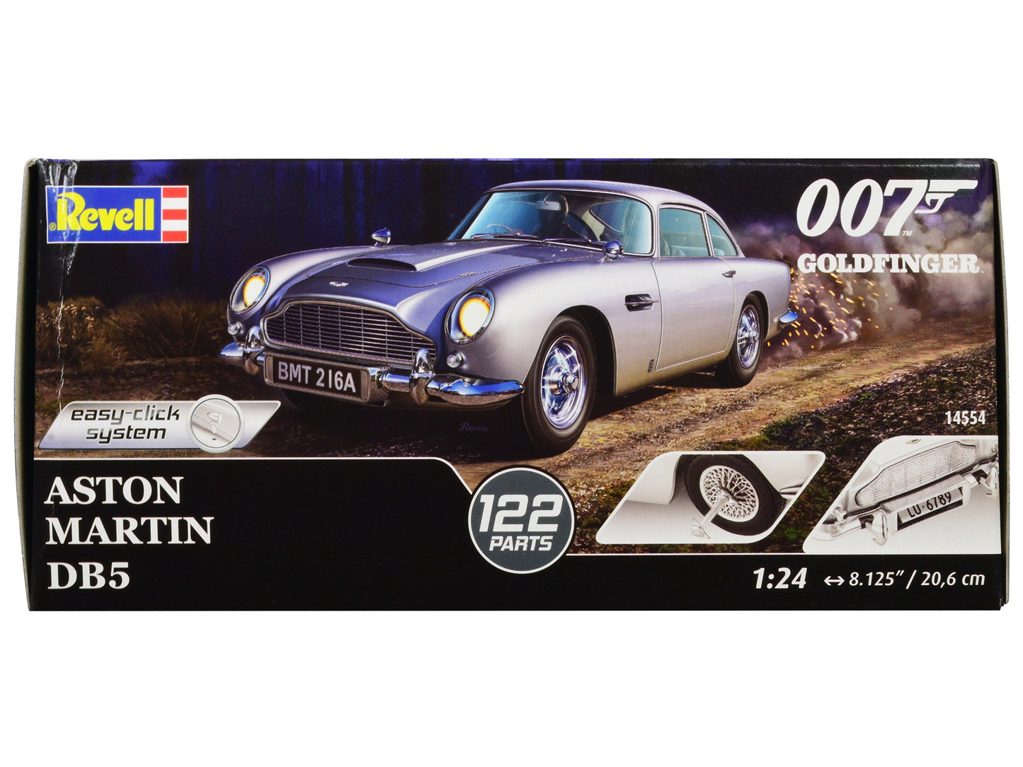 Level 2 Easy-Click Model Kit Aston Martin DB5 James Bond 007