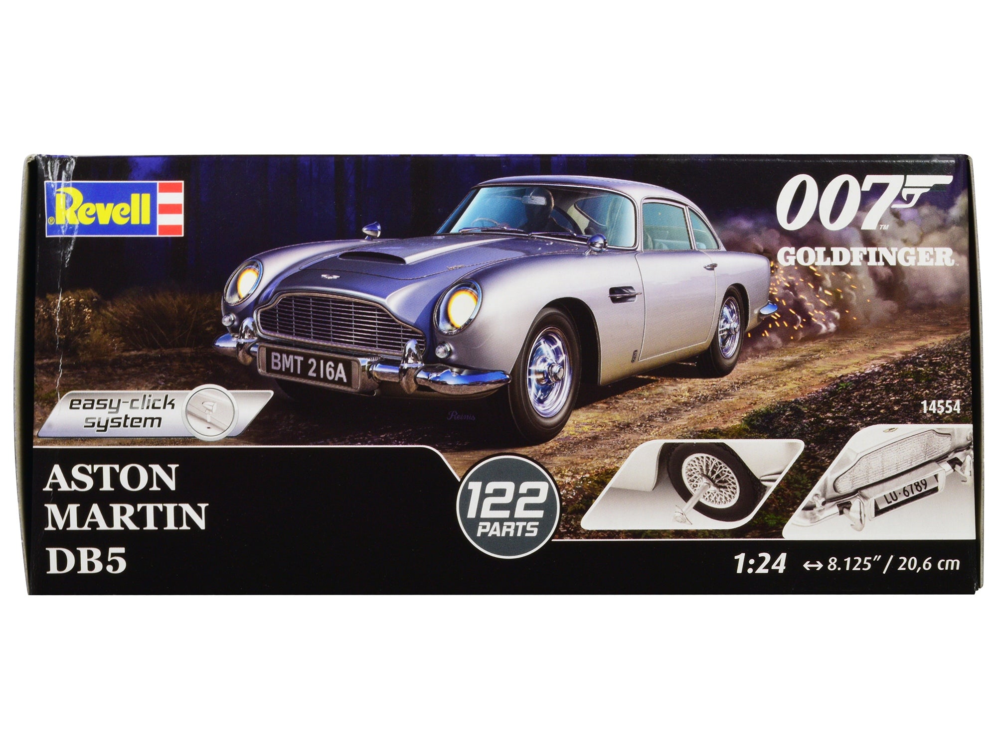 Level 2 Easy-Click Model Kit Aston Martin DB5 James Bond 007