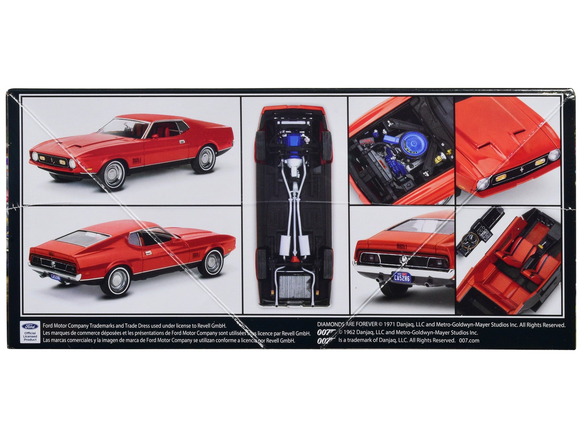 Level 4 Model Kit 1971 Ford Mustang Mach 1 James Bond 007 - Premium Model Kits(To Built) from Revell - Just $57.59! Shop now at Rapidvehicles