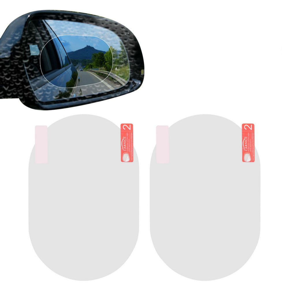 Style: Oval X2, Color: White-135x98mm, Size:  - Anti-Moist Waterproof Side Mirror Sticker - Premium Car Stickers from Rapidvehicles - Just $11.99! Shop now at Rapidvehicles