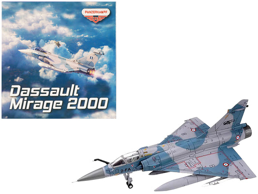 Dassault Mirage 2000-5F Fighter Aircraft "2-FA Cigognes" French Air Force "Wing" Series 1/72 Diecast Model by Panzerkampf free shipping USA