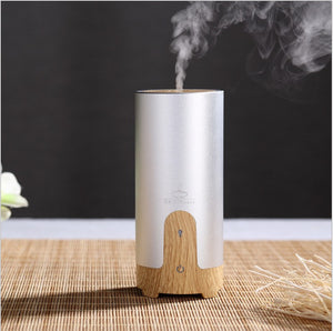 Color: silvery, Product specification: USB data line - Car aromatherapy essential oil humidifier diffuser atomizer - Premium Interior Parts from Rapidvehicles - Just $41.89! Shop now at Rapidvehicles