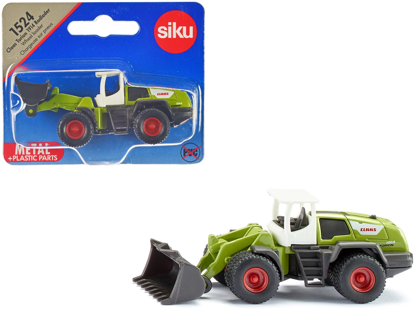 Claas Torion 1914 Wheel Loader Green with White Top Diecast Model - Premium Other from SIKU - Just $25.99! Shop now at Rapidvehicles