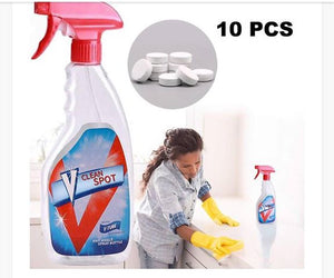 Quantity: RED10pcs+bottle buy 7 - Multi-functional effervescent spray cleaner new hot deal with bottle - Premium Paint Care from Rapidvehicles - Just $49.78! Shop now at Rapidvehicles