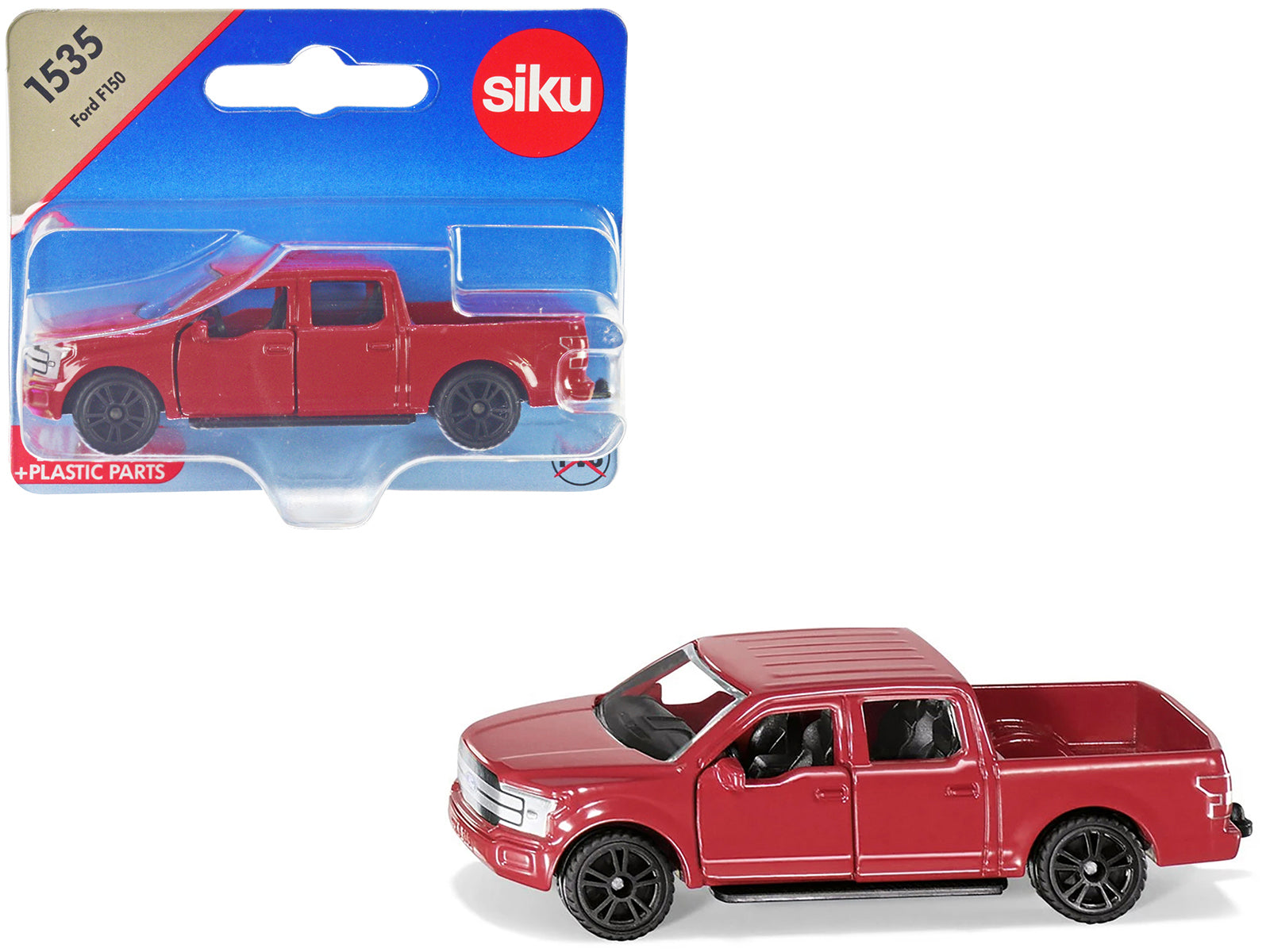 Ford F-150 Pickup Truck Red Diecast Model Car by Siku free shipping USA