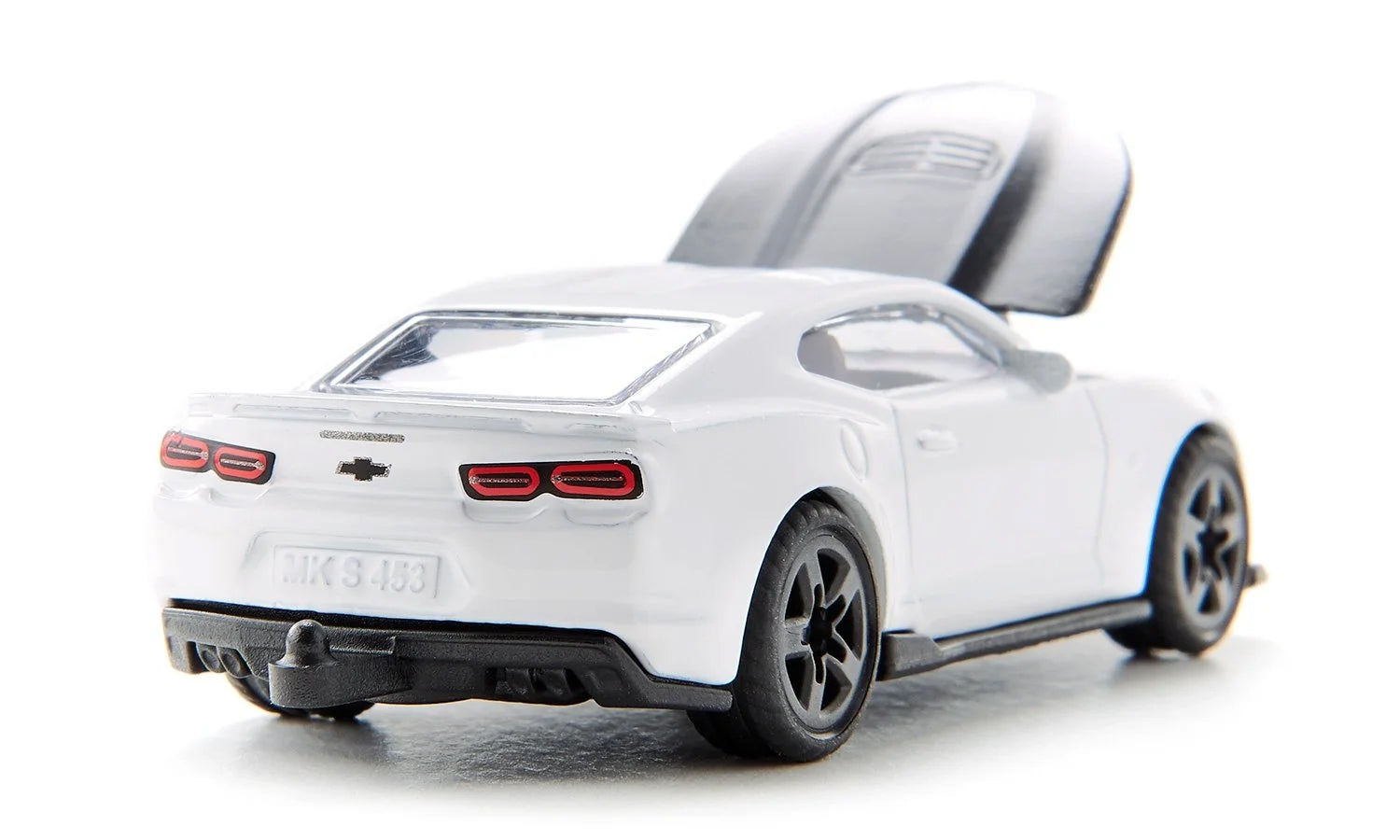 Chevrolet Camaro White with Black Hood Diecast Model Car by Siku - Premium Chevrolet Models from SIKU - Just $20.22! Shop now at Rapidvehicles