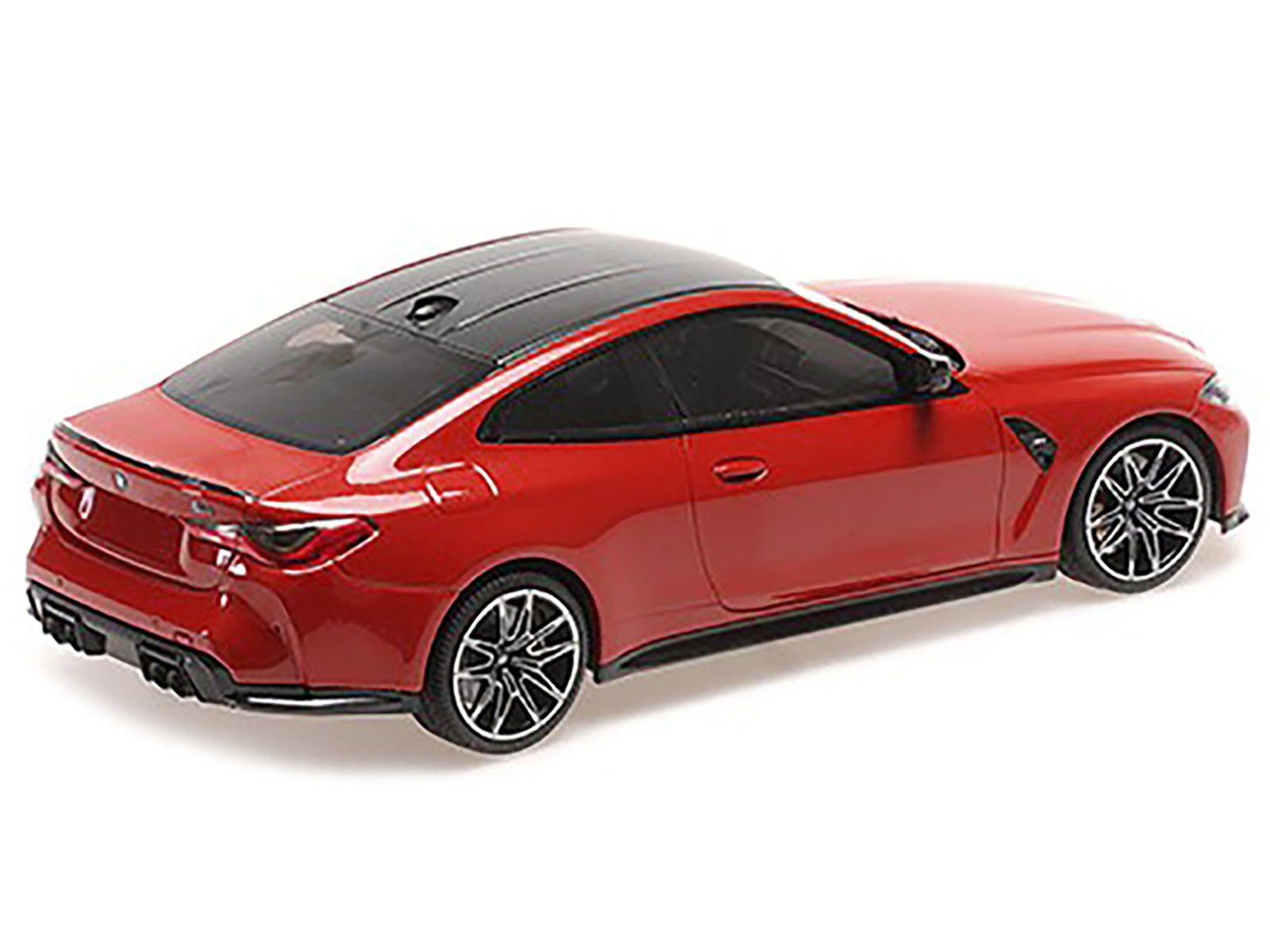 2020 BMW M4 Red Metallic with Carbon Top Limited Edition to 720 pieces Worldwide 1/18 Diecast Model Car by Minichamps - Premium  from Minichamps - Just $203.99! Shop now at Rapidvehicles