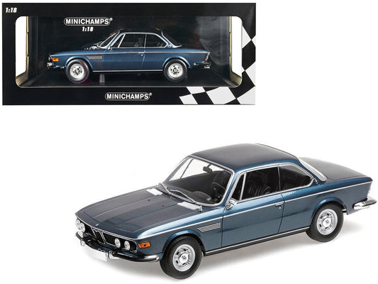 1968 BMW 2800 CS Blue Metallic Limited Edition to 600 pieces - Premium BMW Models from Minichamps - Just $173.06! Shop now at Rapidvehicles