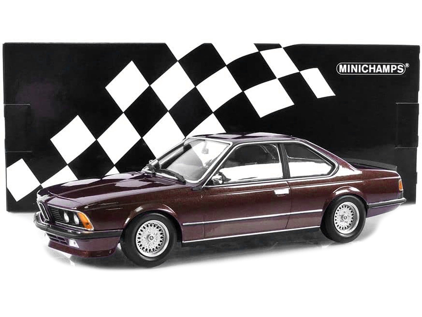 1982 BMW 635 CSi Red Metallic 1/18 Diecast Model Car by - Premium BMW Models from Minichamps - Just $240.29! Shop now at Rapidvehicles