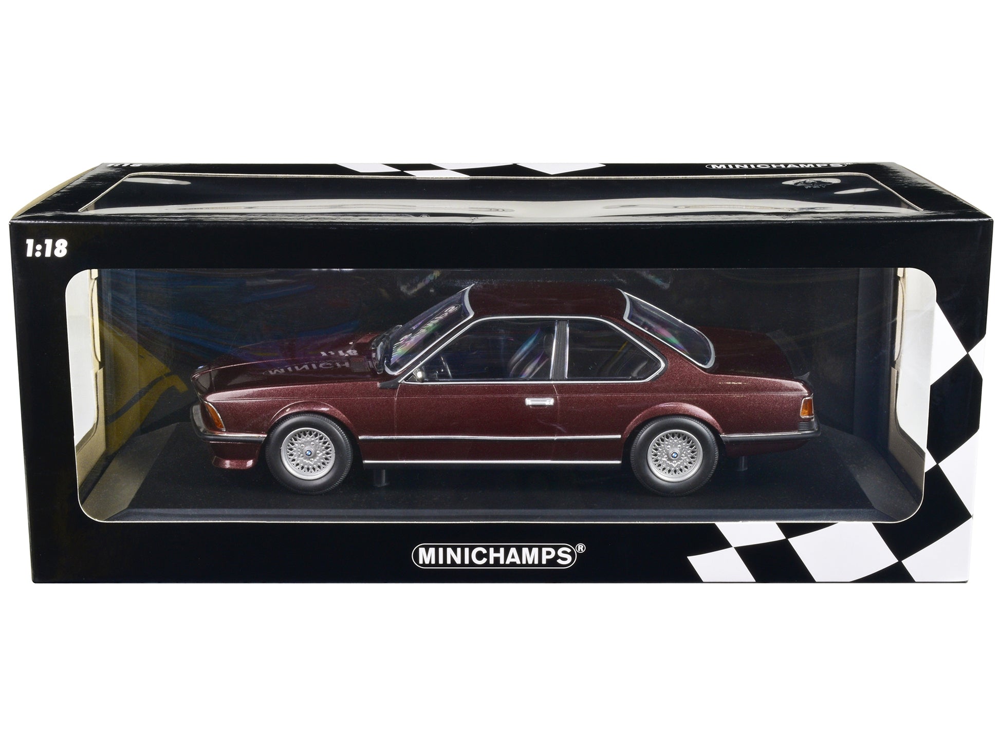 1982 BMW 635 CSi Red Metallic 1/18 Diecast Model Car by - Premium BMW Models from Minichamps - Just $240.29! Shop now at Rapidvehicles