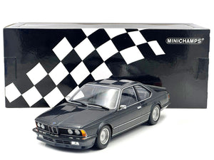 1982 BMW 635 CSi Gray Metallic 1/18 Diecast Model Car by Minichamps - Premium BMW Models from Minichamps - Just $209.99! Shop now at Rapidvehicles