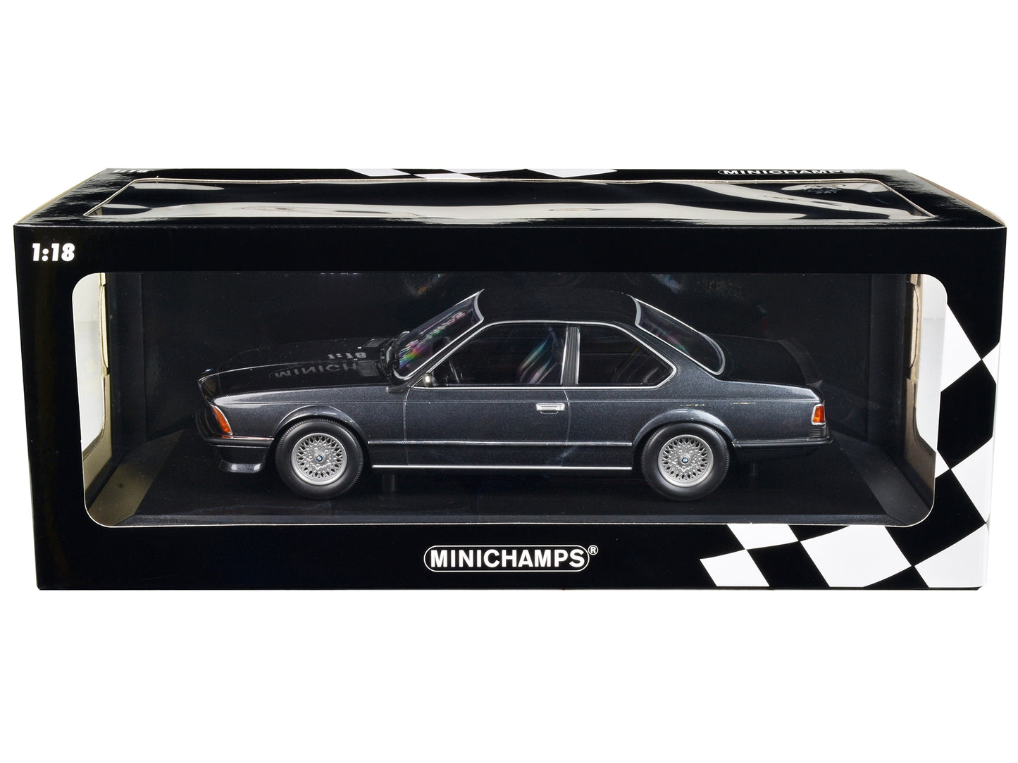 1982 BMW 635 CSi Gray Metallic 1/18 Diecast Model Car by - Premium BMW Models from Minichamps - Just $240.29! Shop now at Rapidvehicles