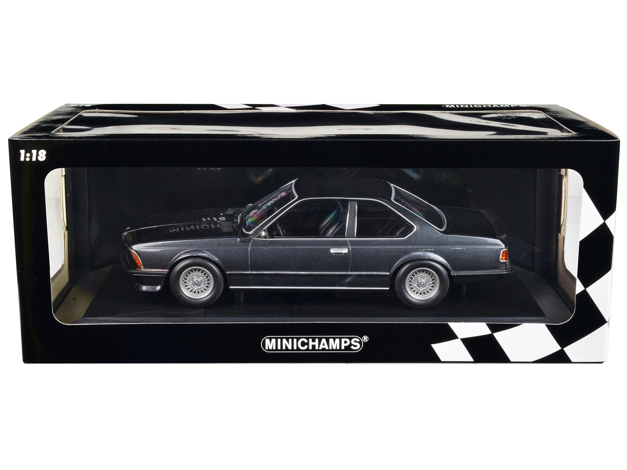 1982 BMW 635 CSi Gray Metallic 1/18 Diecast Model Car by Minichamps - Premium BMW Models from Minichamps - Just $209.99! Shop now at Rapidvehicles