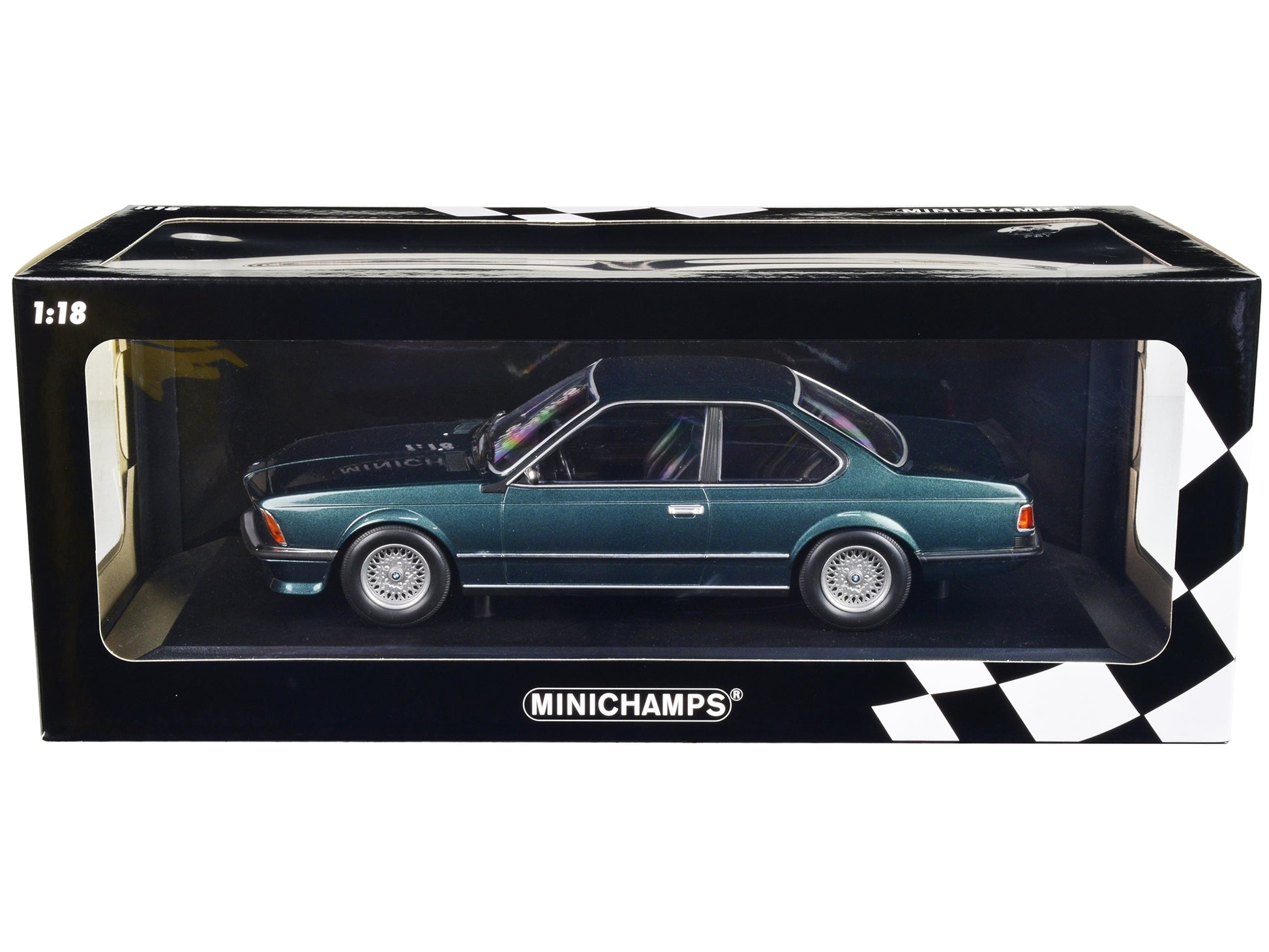 1982 BMW 635 CSi Petrol Blue Metallic 1/18 Diecast Model Car by - Premium BMW Models from Minichamps - Just $240.29! Shop now at Rapidvehicles