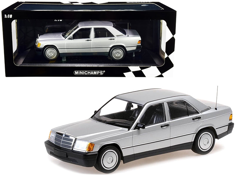 1982 Mercedes Benz 190E (W201) Silver Metallic Limited Edition to - Premium Mercedes Models from Minichamps - Just $156.59! Shop now at Rapidvehicles