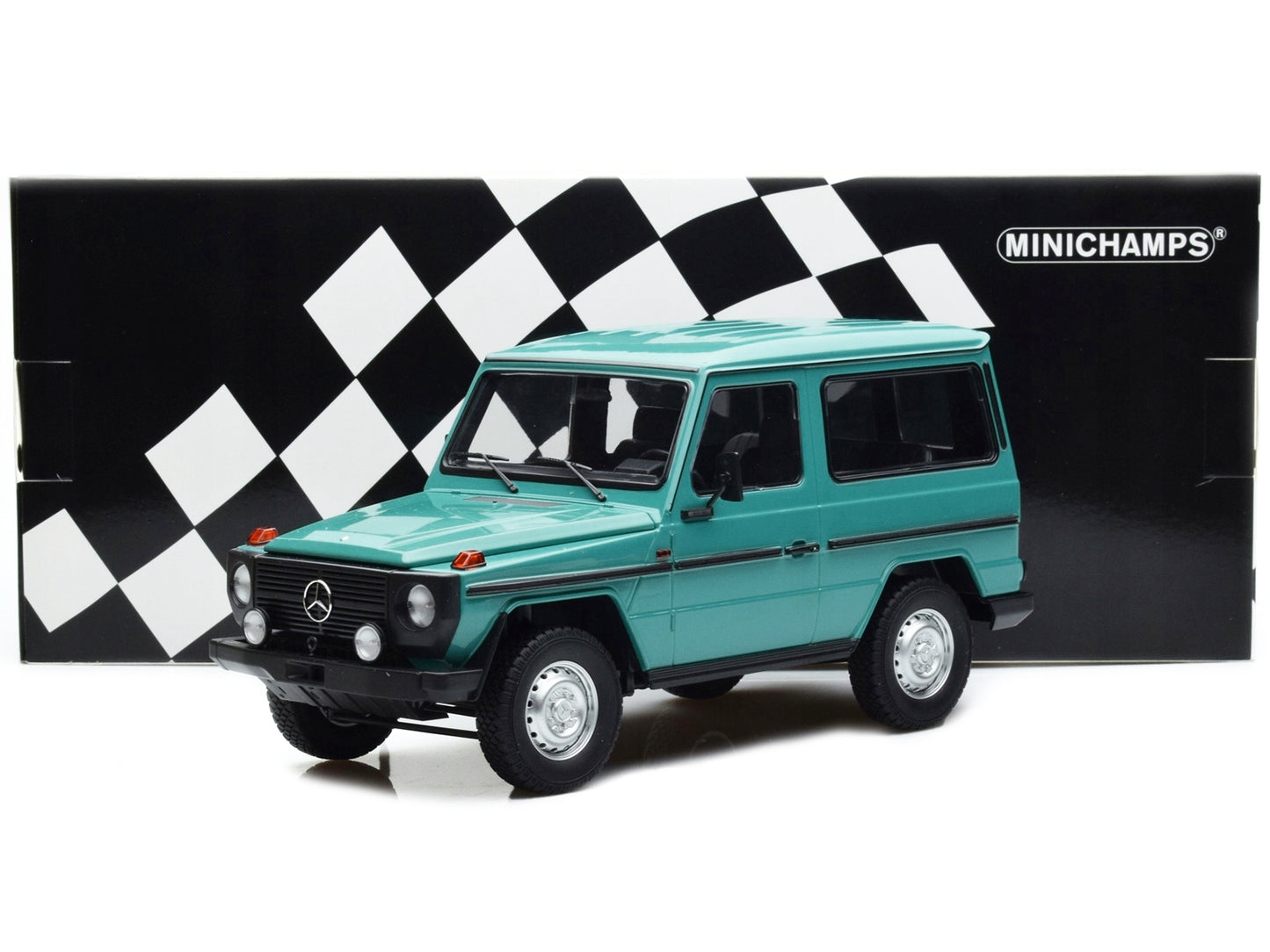 1980 Mercedes-Benz G-Model (SWB) Turquoise with Black Stripes