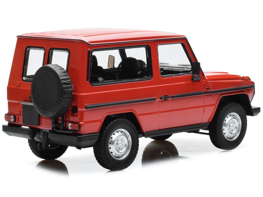 1980 Mercedes-Benz G-Model (SWB) Red with Black Stripes Limited - Premium Mercedes Models from Minichamps - Just $214.19! Shop now at Rapidvehicles