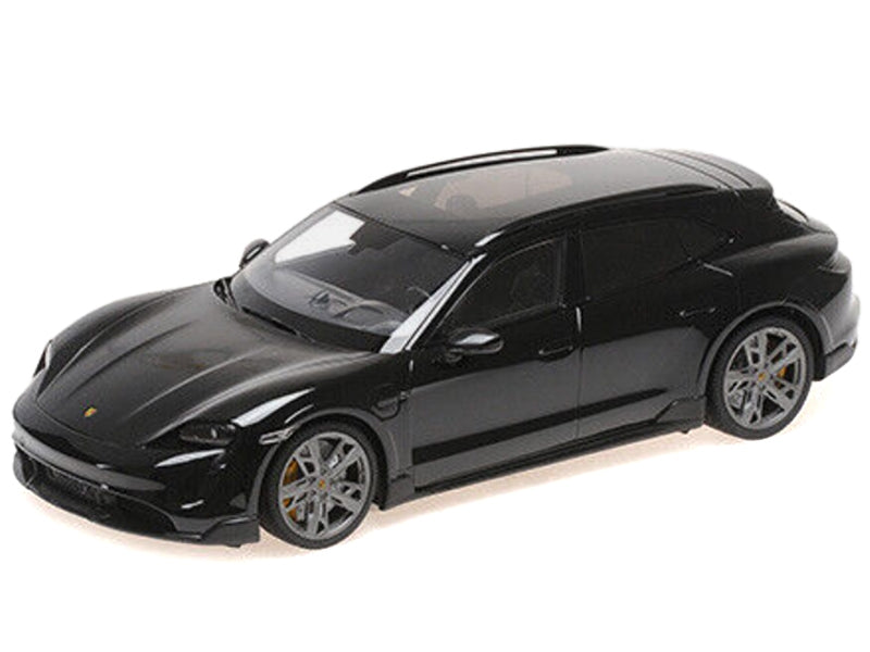 2021 Porsche Taycan CUV Turbo S Black Limited Edition to 480 pieces Worldwide 1/18 Diecast Model Car by Minichamps - Premium Porsche Models from Minichamps - Just $209.72! Shop now at Rapidvehicles