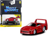 Ferrari F40 Red 1/64 Diecast Model Car by Muscle Machines - Premium  from Muscle Machines - Just $16.99! Shop now at Rapidvehicles