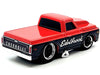 1972 Chevrolet C-10 Pickup Truck Red and Black "Edelbrock" 1/64 Diecast Model Car by Muscle Machines - Premium Pickup Trucks Models from Muscle Machines - Just $26.68! Shop now at Rapidvehicles