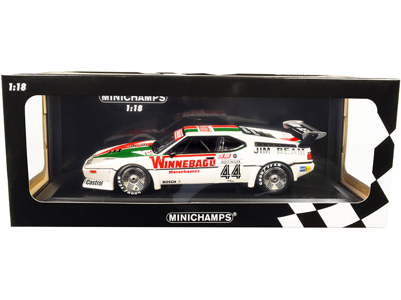 BMW M1 #44 Markus Hottinger GS Team Marko BMW M1 Procar Championship Series (1979) Limited Edition to 300 pieces Worldwide 1/18 Diecast Model Car by Minichamps free shipping USA
