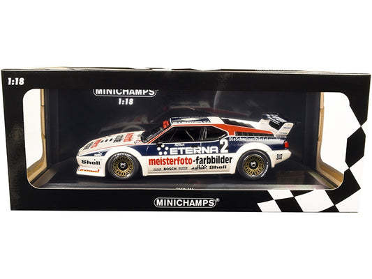 BMW M1 #2 Hans-Joachim Stuck Schnitzer Eterna Meisterphoto Team - Premium BMW Models from Minichamps - Just $143.06! Shop now at Rapidvehicles