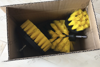 Color: Yellow - Clean Kitchen Floor, Multifunctional Electric Drill Brush For Automobile Tires - Premium Kitchen Storage from Rapidvehicles - Just $19.99! Shop now at Rapidvehicles