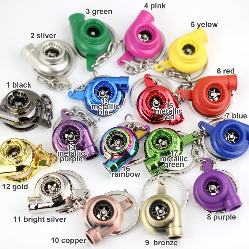 Mini Turbo Keychain - Premium Keychains from Fuchsia Molly - Just $15.29! Shop now at Rapidvehicles