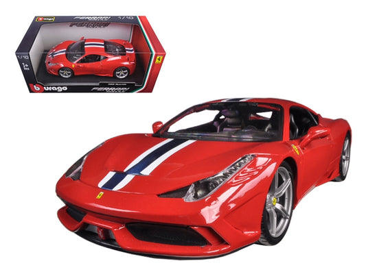 Ferrari 458 Speciale Red 1/18 Diecast Model Car by Bburago - Premium Ferrari Models from Bburago - Just $76.99! Shop now at Rapidvehicles