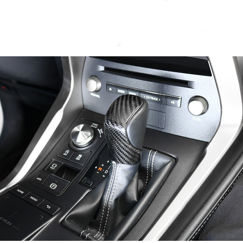 Color: Black - Lexus Carbon Fiber Gear Headgear NX200300 Retrofit - Premium Other Replacement Parts from Rapidvehicles - Just $76.99! Shop now at Rapidvehicles