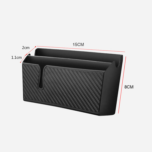 Color: Black, Size: L - Gap storage box for home and car seats - Premium Interior Parts from Rapidvehicles - Just $16.99! Shop now at Rapidvehicles