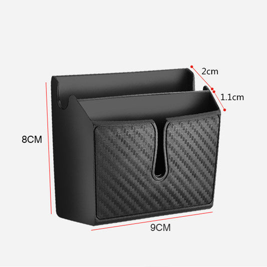 Color: Black, Size: S - Gap storage box for home and car seats - Premium Interior Parts from Rapidvehicles - Just $14.99! Shop now at Rapidvehicles