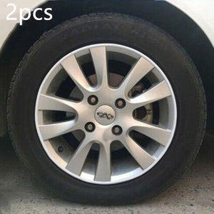 Color: White 2pcs - Automotive Supplies, Wheel Decoration Strips, Tire Rims - Premium Interior Parts from Rapidvehicles - Just $25.12! Shop now at Rapidvehicles