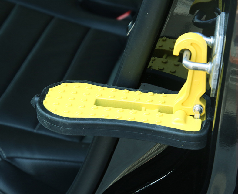 Color: Yellow - Aluminum Alloy Door Pedals Roof Pedals Car Modification Supplies - Premium Other Replacement Parts from Rapidvehicles - Just $26.99! Shop now at Rapidvehicles