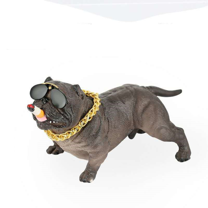 Cool Trend Personality High-End Social Dog Car Ornaments - Premium Interior Parts from Rapidvehicles - Just $12.11! Shop now at Rapidvehicles