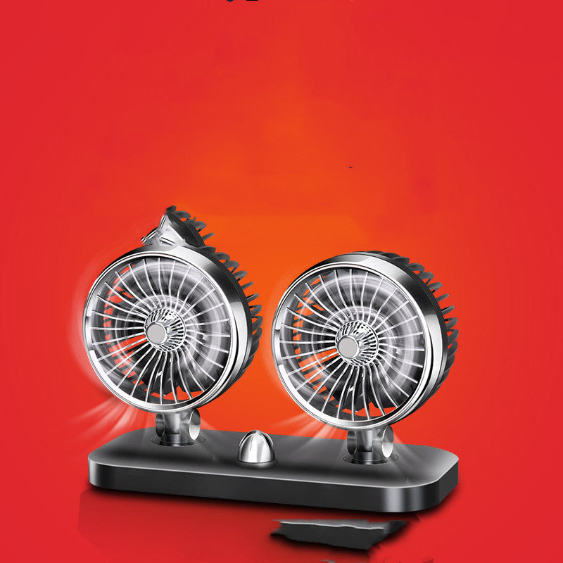 Powerful And Wind-Powered Automobile Electric Fan For - Premium Interior Parts from Rapidvehicles - Just $47.99! Shop now at Rapidvehicles