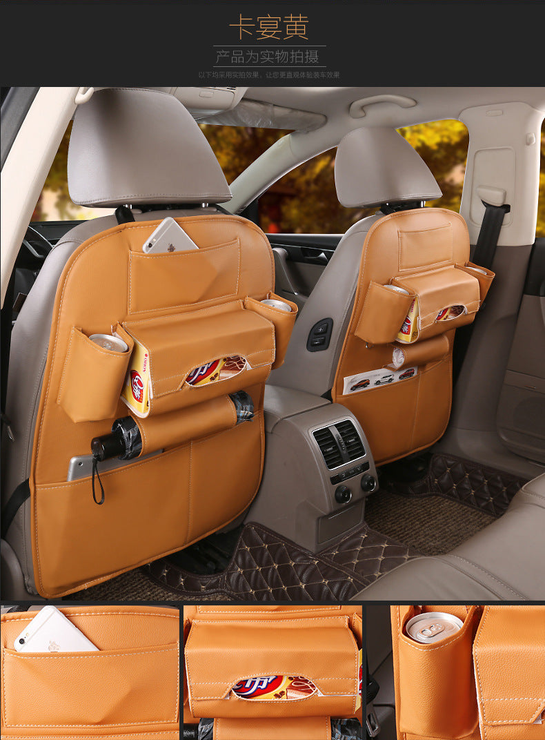 Multifunctional Car Interior Seat Storage Box - Premium Interior Parts from Rapidvehicles - Just $30.35! Shop now at Rapidvehicles