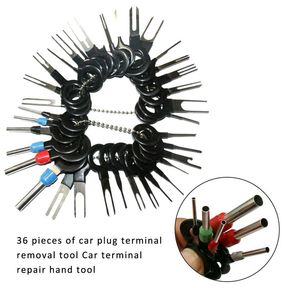 36Pcs Car Terminal Removal Kit Wiring Crimping - Premium Other Replacement Parts from Rapidvehicles - Just $28.99! Shop now at Rapidvehicles