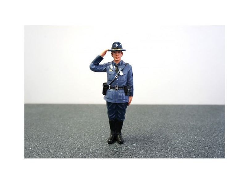 State Trooper Brian Figure For 1:24 Diecast Model Cars by - Premium Figures from American Diorama - Just $29.99! Shop now at Rapidvehicles