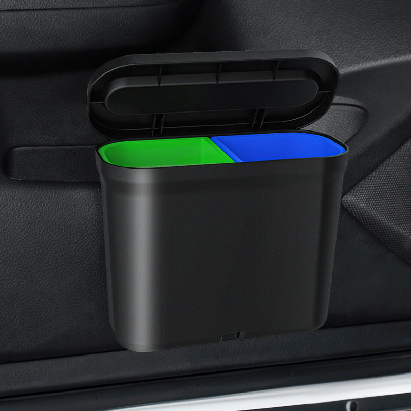 Suspended Vehicle-Mounted Trash Can In-Car Multifunctional Trash - Premium Interior Parts from Rapidvehicles - Just $23.99! Shop now at Rapidvehicles