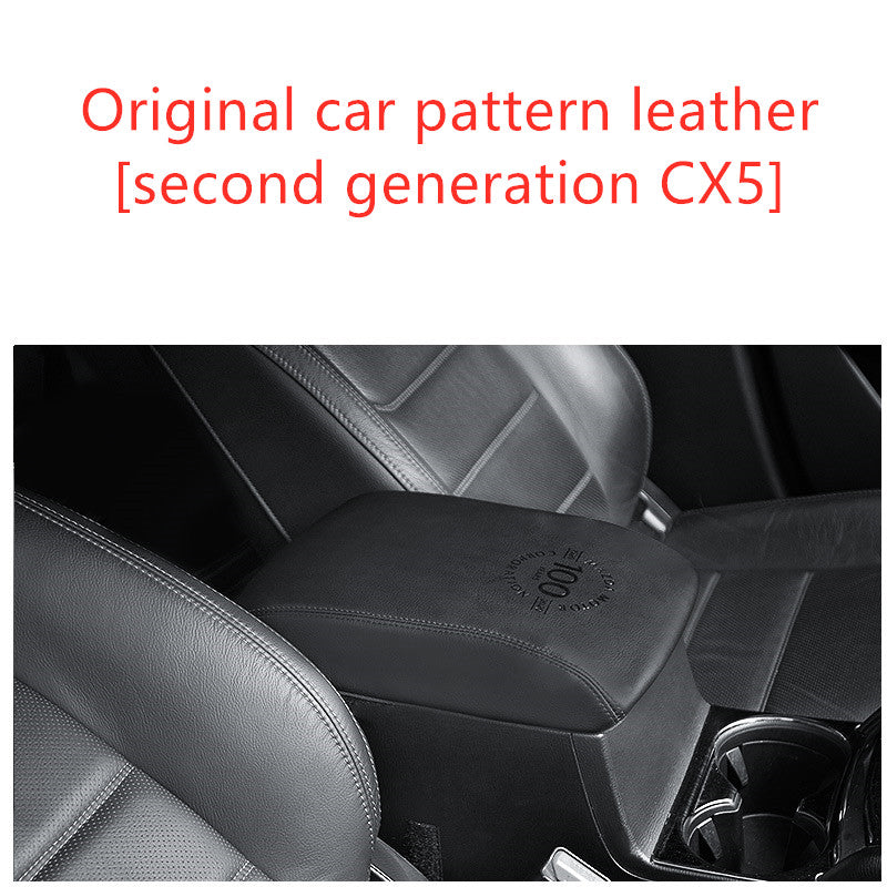 Color: 2rd CX5, style: Leatherwear - Modification Of Armrest Case Cover For 100th Anniversary - Premium Automobiles Seat Covers from Rapidvehicles - Just $24.99! Shop now at Rapidvehicles