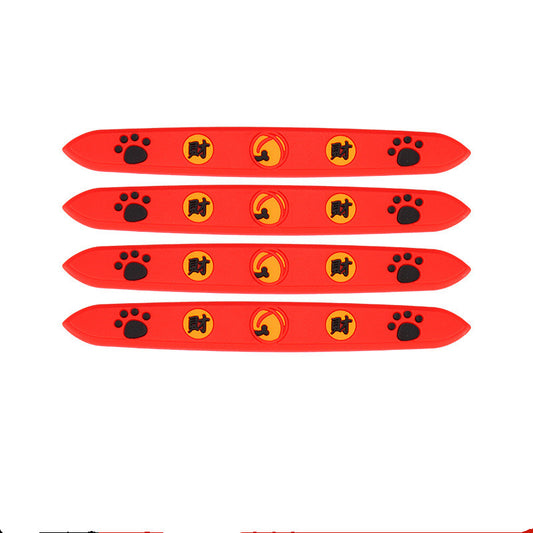 Color: Red, style: F - Car Lucky Cat Door Bowl Handle Handle - Premium Car Stickers from Rapidvehicles - Just $13.99! Shop now at Rapidvehicles