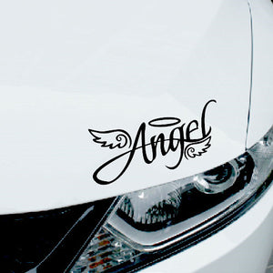 style: 40x17cm, Color: Black - Angel Wings Reflective Sticker Angel Personalized Car Sticker Romantic Funny Car Sticker Light Eyebrow Sticker Car Rear Sticker - Premium Car Stickers from Rapidvehicles - Just $12.99! Shop now at Rapidvehicles