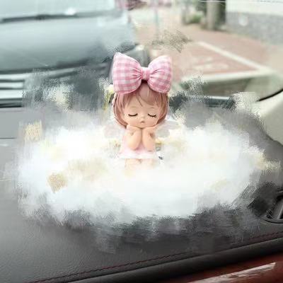 Color: 6style - Creative Cute Doll Angel With Ornaments For Car - Premium Interior Parts from Rapidvehicles - Just $22.99! Shop now at Rapidvehicles