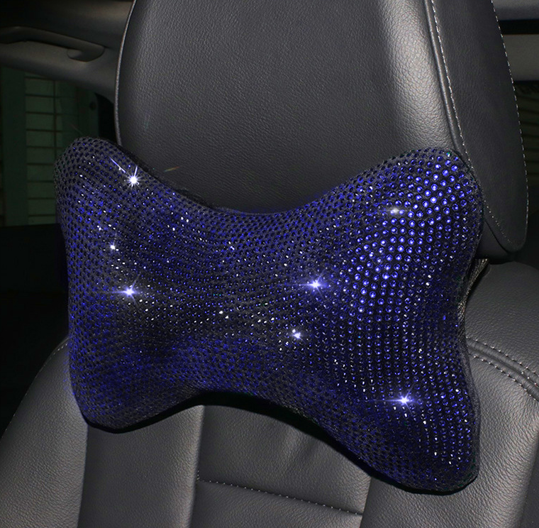 style: A - Car Gear Cover Blue Diamond Handbrake Cover Gear Cover - Premium Automobiles Seat Covers from Rapidvehicles - Just $20.99! Shop now at Rapidvehicles