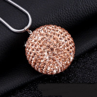 Car Pendant With Diamond Crystal Ball Car Interior Decoration - Premium Key Case for Car from Rapidvehicles - Just $24.29! Shop now at Rapidvehicles