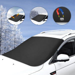 Car front windshield cover winter frost and snow shield car window antifreeze cover snow shield - Premium Other Replacement Parts from Rapidvehicles - Just $17.99! Shop now at Rapidvehicles